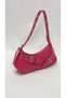 Double Cross Belt Buckle Detailed Women's Shoulder Bag (29Cm*13Cm)