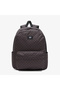 Old Skool Check Unisex Black Backpack