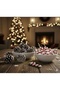Christmas 6-Piece Cane and 6-Piece Snow-Covered Pine Cone 2-Piece Set Pine Tree Ornament - 5