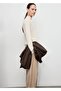 100% Cashmere Perkins Collar Sweater - 7