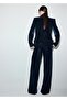 Velvet fabric pants - 4