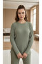 Ribbed Knit Two-Piece Set - 4