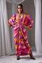 Huescape kaftan dress