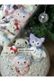 5-Piece Hello Kitty Kuromi Animal Character Plush Toy Cat Dog Rubber Buckle Set - 2