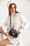 Estrella Green Genuine Flotter Leather Women's Shoulder Bag with Adjustable Strap - 3