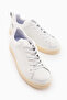 Lina Genuine Leather White Women's Sneaker Shoes - 4
