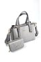 Set of 2 Women's 4-Compartment Shoulder and Handbag Wallet Combination