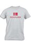DENMARK WITH FLAG