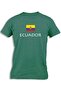 ECUADOR WITH FLAG