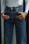 Women's Straight Washable Blue Jean Pants Utc001 - 3