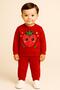 Strawberry Printed Long Sleeve Crew Neck Kids Tracksuit Set Unisex 3 4 5 6 7 8 9 10 11 12 Years - 2
