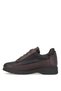 D25Ka-3580 Women's Genuine Nubuck Leather Casual Shoes Black - Brown - 3