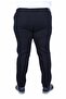 Large Size Classic 5 Pocket Gabardine Trousers 11915 Black - 3