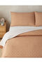 Trio Shape Easy-Iron Double Bed Sheet Duvet Cover Set 200X220 cm Orange - 2