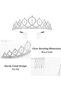 Birthday Sash Tiara Crown Headband for Girls Women Birthday Party Supplies, A13 - 2