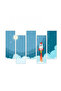 Kids11 Wall Panel - Divided into Five Gradient Pieces - 2