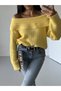 Women's Knitwear Sweater Madonna Collar Comfortable Fit Ribbed Special Yarn - 2