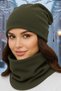 Women's Fleece Beanie and Neck Warmer Set - 5