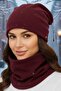 Women's Fleece Beanie and Neck Warmer Set - 4