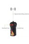 interactive toy, Mouse with remote control, Black, 15 cm - 3