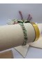 Zircon Stone Sparkling Waterway Flexible Bracelet (3 Pieces) - 3