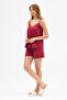 Women's 100% Cotton Combed Cotton 4 Season Top and Bottom Pajama Set - 4
