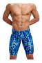 Men's Jammer Swim Trunks - Wing Streak (Men's Knee Length Swim Trunks) - 4