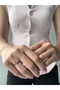 خاتم موديل الأميرة من الحجر الأحمر - 2