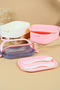 2-Layer Leakproof Carry-On Covered Lunch Nutrition Storage Container - Microwave Safe - 5