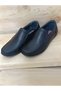 Men's Seasonal Shoes: Spring-Autumn-Genuine Leather Rubber Sole Black Color - 5