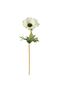 Artificial Flower White Anemone 40 centimeters - 2