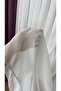 Ecru Macaroni Tulle Curtain |   1/3 Often Folded |   Lead |   Suitable for Living Room, Sitting Room and Bedroom - 3