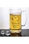 If It Doesn'T Work Out, You Won'T Drink It President Written Glass Beer Cup – Humorous Gift Mug - 2