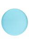 Turquoise Gray Plastic Flat Plate 25 centimeters - 2