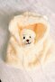 Soft Plush Beanie Hat with Teddy Bear (Neck Warmer Scarf Hat in One) - 2