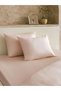Premium Natural Cotton Satin King Size Duvet Cover Set 220X240 Powder – Hypoallergenic, Silky Soft - 5