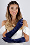 Premium Satin Long Evening Gloves Opera Length Engagement Wedding Prom Evening Dress Stylish Accessory - 5