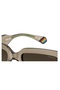 Polarized Women's Sunglasses Square Opaque Brown Pld 6223 - 4