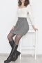 Women's Patterned Jacquard Skirt