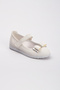 Honeycomb Texture Non-Slip Sole Cream Children's Ballerina Ballet - 8