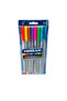 3-Piece Stationery Pen Set (8-Piece Ballpoint Pens, 6-Piece Glitter Gel, 4-Piece Fineliner) - 2