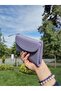 Genuine Leather Women's Wallet with Phone Compartment Purple 1055 - 6