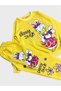 Girl's Cotton Yellow Cute Duck Pattern Long Sleeve Seasonal Pajama Set - 4
