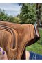Genuine Leather Crossbody Bag – Hazelnut Crossbody Model 1213 - 6
