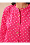 Bandhani Printed Mandarin Collar Pure Cotton A line Co-Ord Set - 7