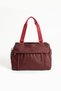 Faux Leather Women's Shoulder Bag 33*23 cm Crossbody Messenger Bag Multi-Pocket Vegan Leather Handbag