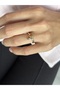 Princess Model Four Oval Cut Colored Ring - 3