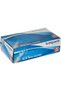 Disposable hygienic Blue Vinyl Gloves Powder Free Large, Non Sterile, Food Safe, 100 Pieces