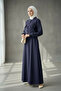 Buttoned Blouse with Skirt Suit Cotton Soft Medium Thickness Seasonal Fabric - 3