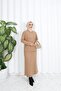 Button Detailed Knitwear Skirt Suit - 2